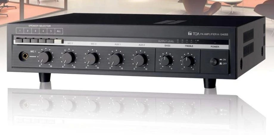 amply-mixer-240w-kem-bo-chon-5-vung-loa-toa-a-1240ss-asAMPLY MIXER 24OW KÃM Bá» CHá»N 5 VÃNG LOA A-1240SS AS, TOA A-1240SS AS