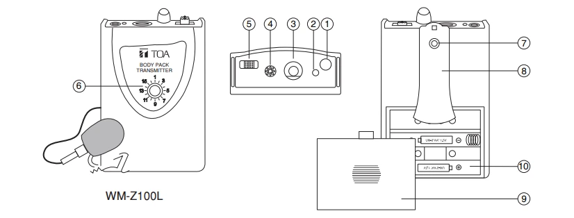 HDSD micro cài áo không dây