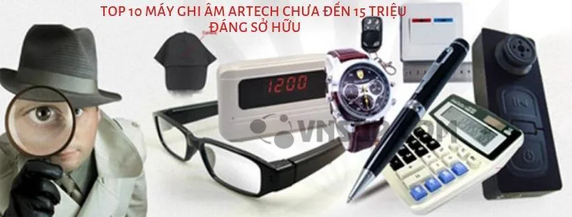 Top 10 máy ghi âm ARTECH chưa đến 15 triệu đáng sở hữu