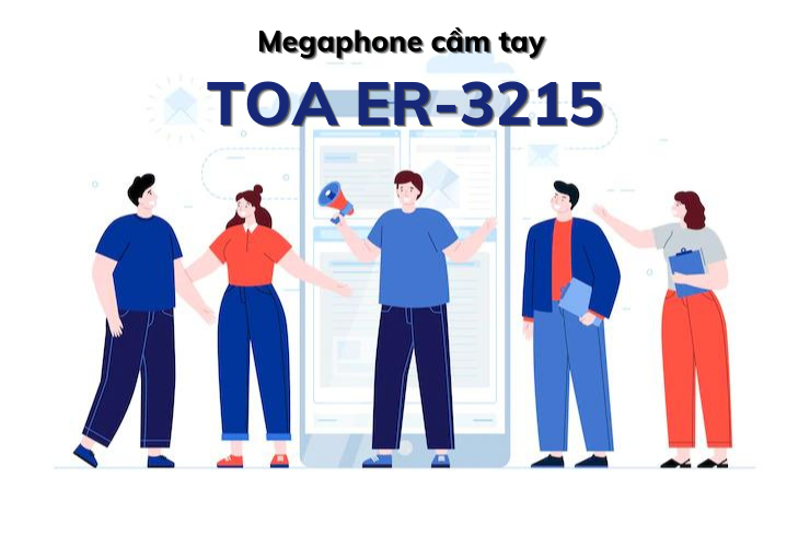 Megaphone cầm tay TOA ER-3215