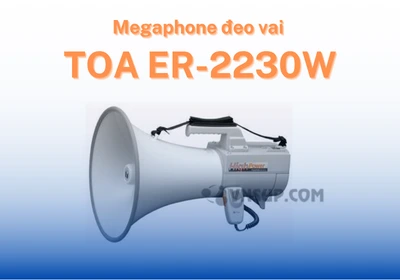 Megaphone đeo vai TOA ER-2230W