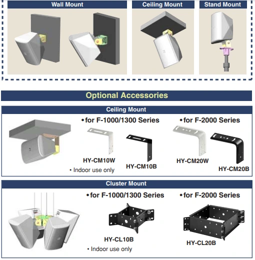 Phụ kiện giá đỡ (tùy chọn)