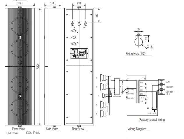 Thông số kĩ thuật BS-1120W