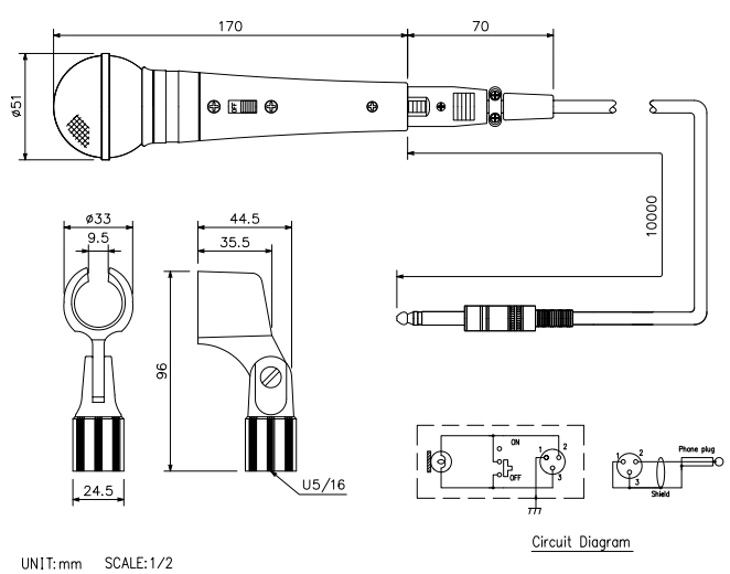 Thông số kĩ thuật DM-1300