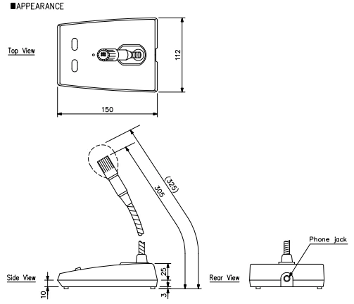Thông số kĩ thuật EC-100M