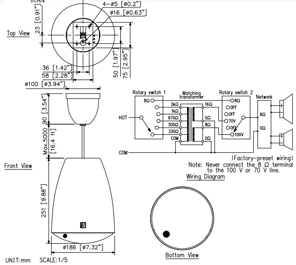 Thông số kĩ thuật PE-304