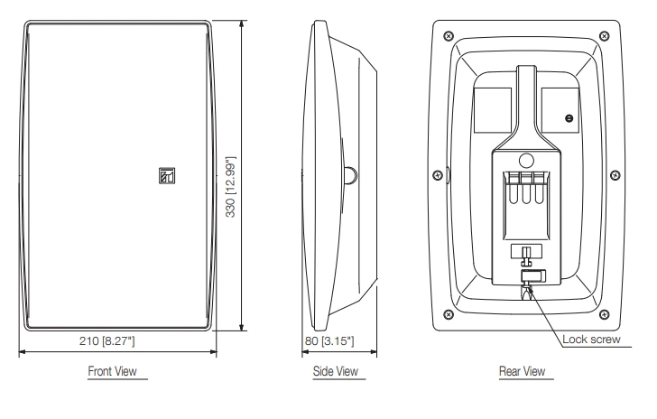 Thông số kĩ thuật TOA BS-1034