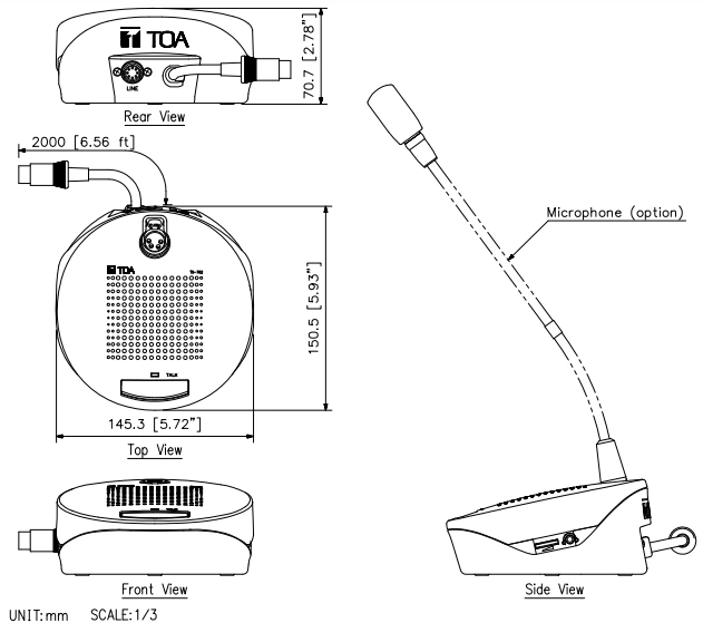 Thông số kĩ thuật TS-782