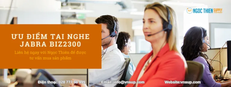 Ưu điểm tai nghe Jabra BIZ2300