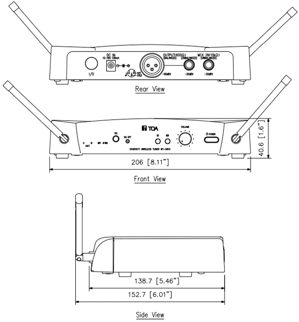 bộ thu không dây đa năng