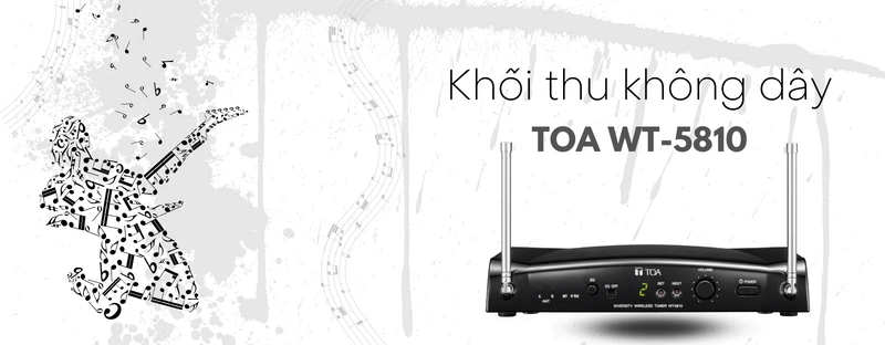 khối thu không dây toa wt-5810