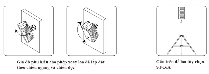 linh hoạt trong cài đặt