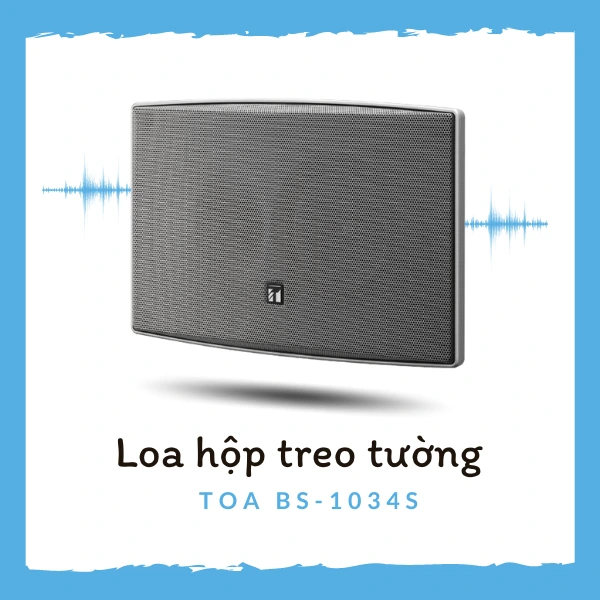 loa hộp treo tường bs-1034s