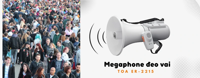 megaphone đeo vai toa er-2215