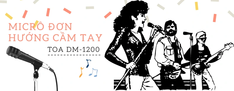 micrô cầm tay dm-1200