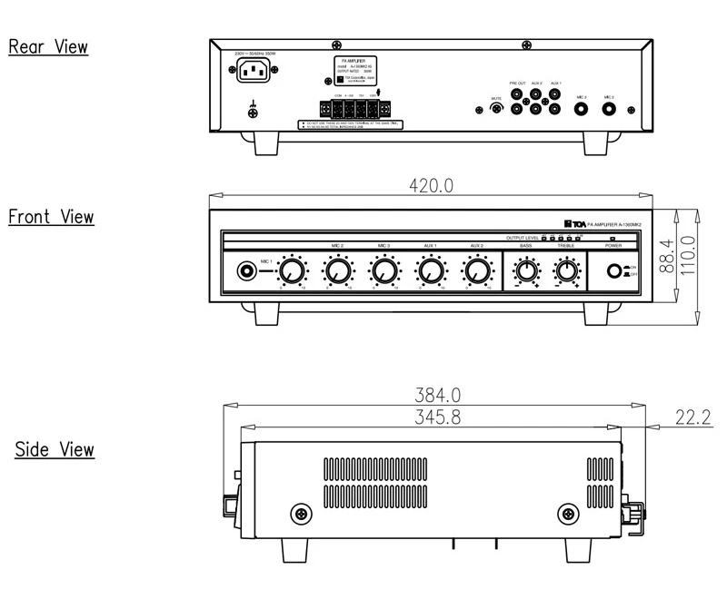 thông số kỹ thuật toa 1360mk2 as