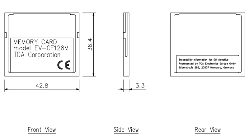 thông số kỹ thuật toa ev-cf128m