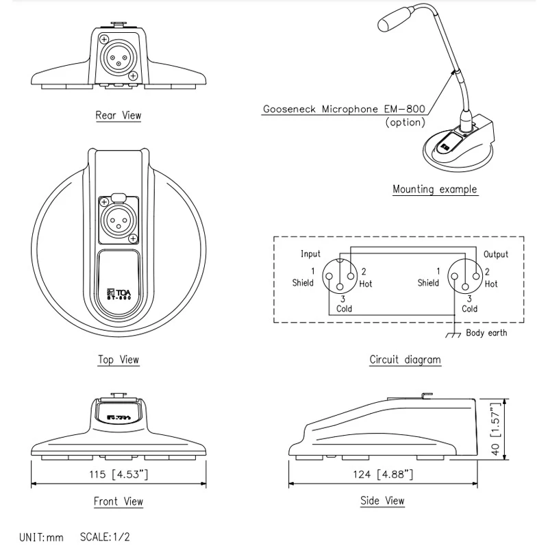 thông số kỹ thuật toa st-800