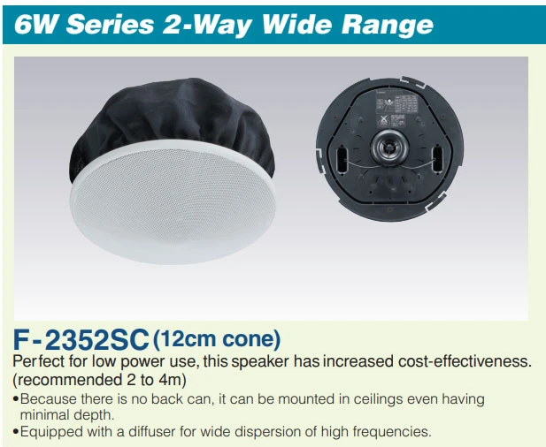 tính năng toa f-2352sc