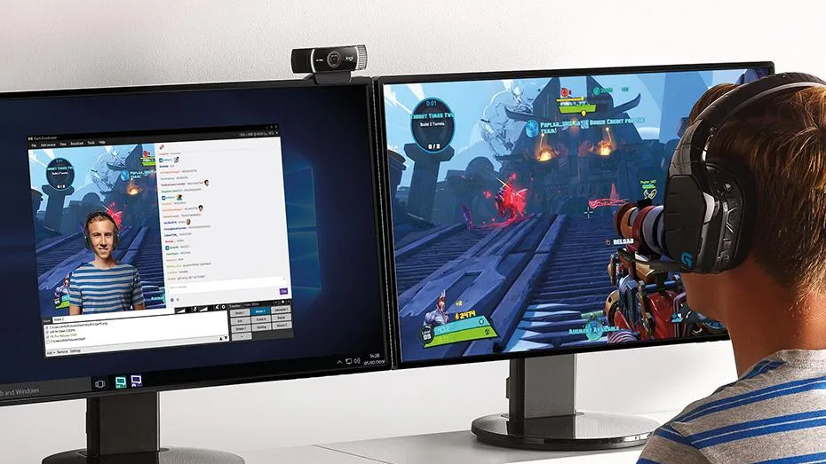 Bạn có thể sử dụng ứng dụng Logitech Webcam C922 Pro để thu phóng và xoay máy ảnh thoải mái