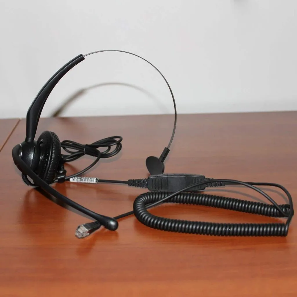 Tai nghe tốt nhất cho điện thoại viên Yealink YHS33