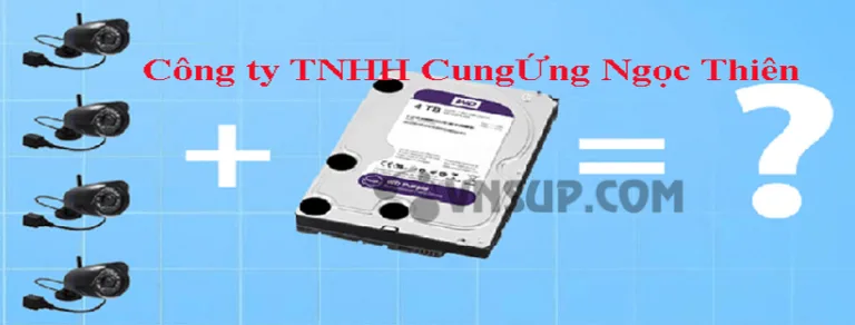 Hướng dẫn cách tính dung lượng ổ cứng cho camera