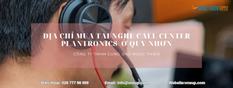 mua tai nghe call center Plantronics ở Quy Nhơn