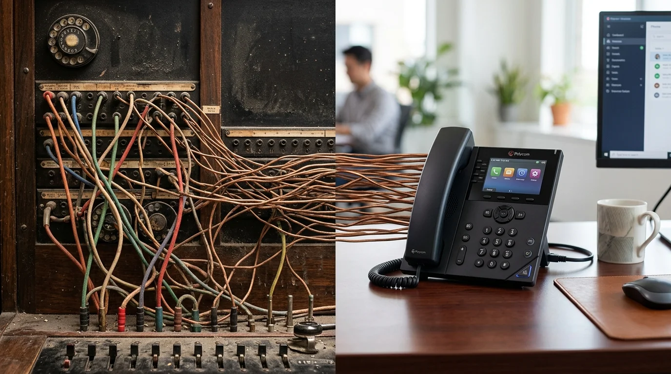 Thoái trào của tổng đai Analog, xu hướng lắp đặt tổng đài điện thoại IP