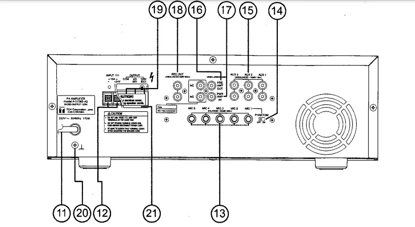 HDSD MẶT SAU A-2128S