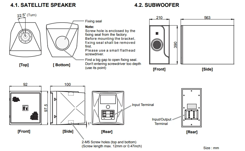 Thông số kĩ thuật BS-301B