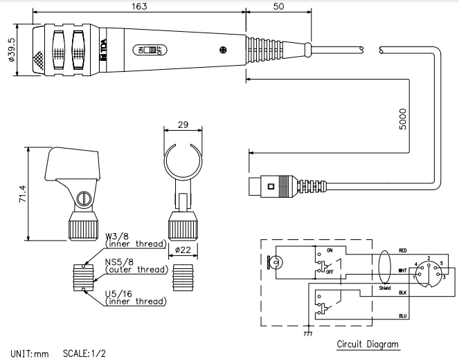 Thông số kĩ thuật DM-1200D