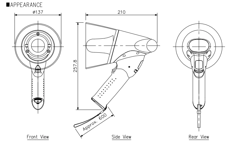 Thông số kĩ thuật ER-1203
