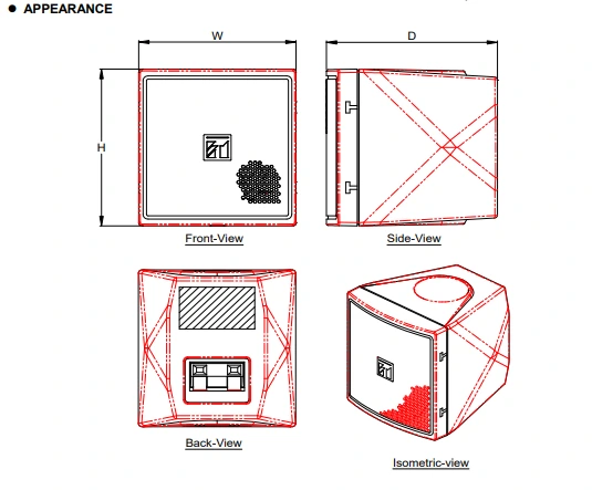 Thông số kĩ thuật loa vệ tinh BS-301W