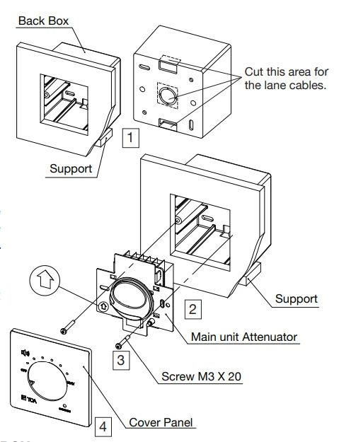 các bước lắp phẳng bằng hộp sau