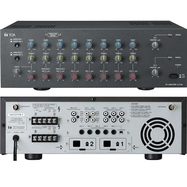 giới thiệu amply mixer 120w a-2128