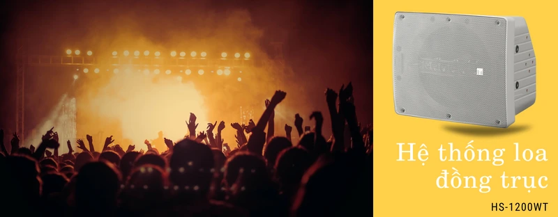 hệ thống loa đồng trục hs-1200wt