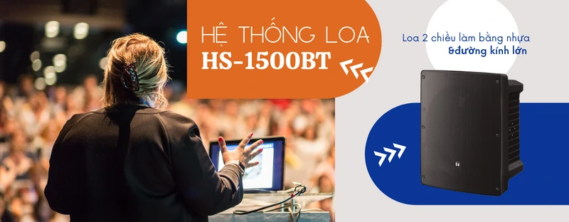 hệ thống loa đồng trục hs-1500bt