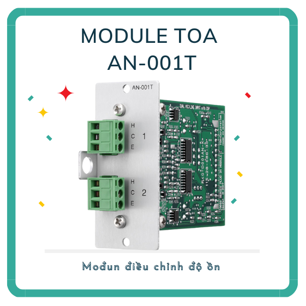 module điều chỉnh độ ồn toa an-001t