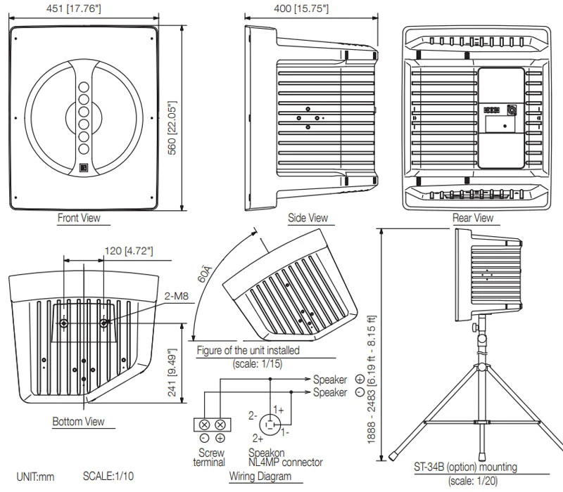 thông số kỹ thuật toa hs-1500wt