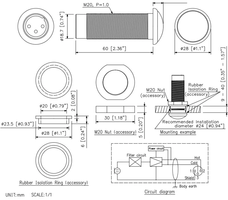 thông số kỹ thuật em-600