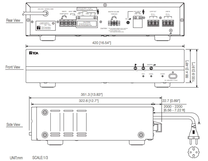 thông số kỹ thuật p-2240
