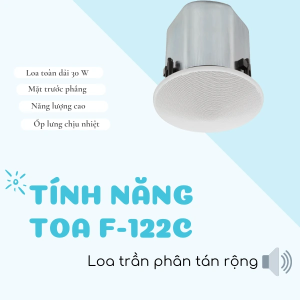 tính năng toa f-122c