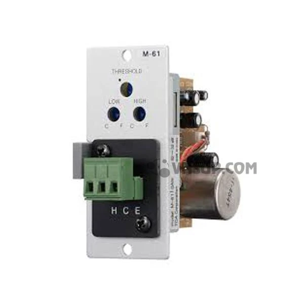 Đầu vào micrô M-61S với máy nén