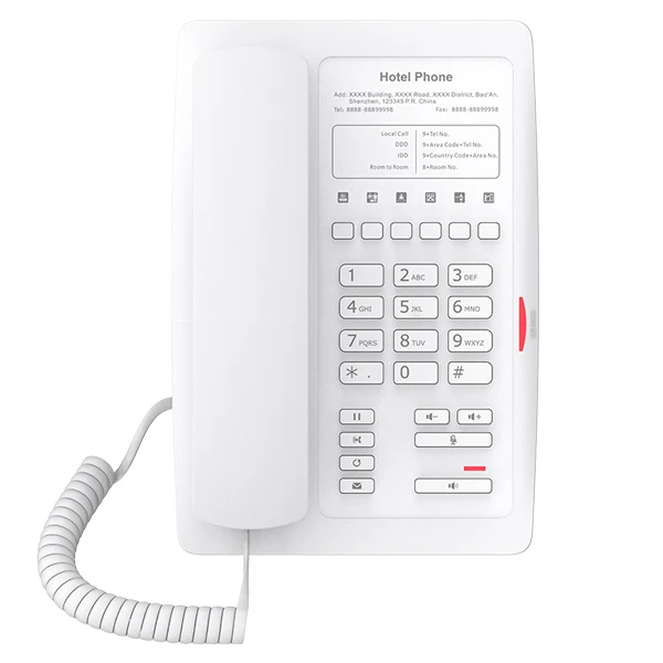 Điện thoại bàn cho khách sạn Fanvil H3