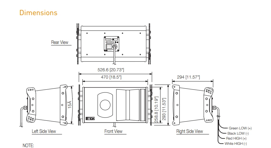 Thông số kĩ thuật SR-C8SWP