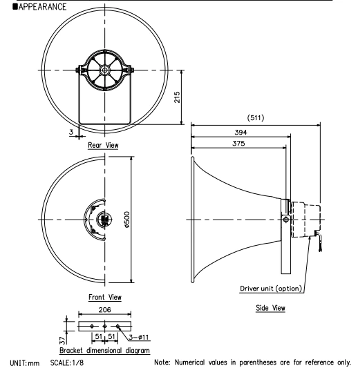 Thông số kĩ thuật TH-650