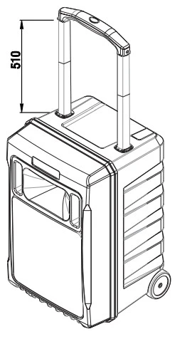 WA-Z110SD-AS CÓ TAY KÉO DI ĐỘNG