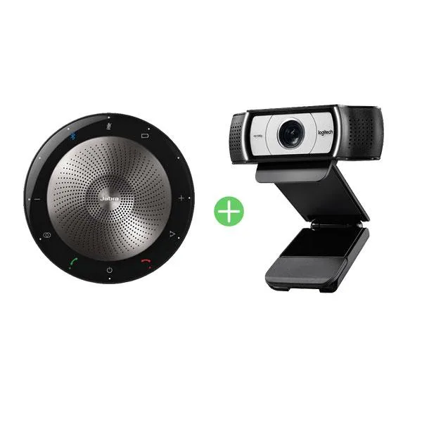 Combo Jabra 710 + Logitech C930e
