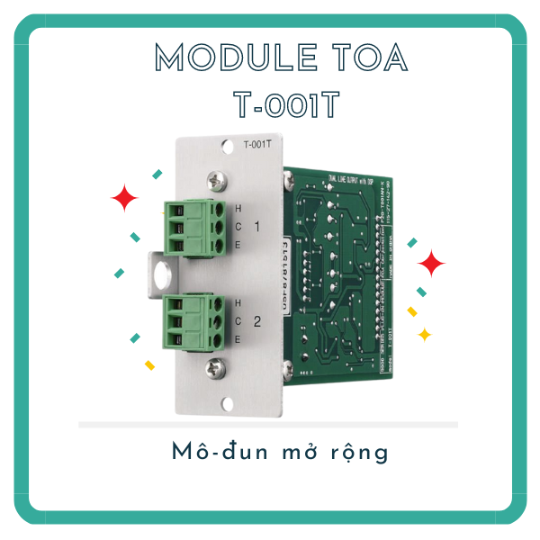 module điều khiển toa t-001t