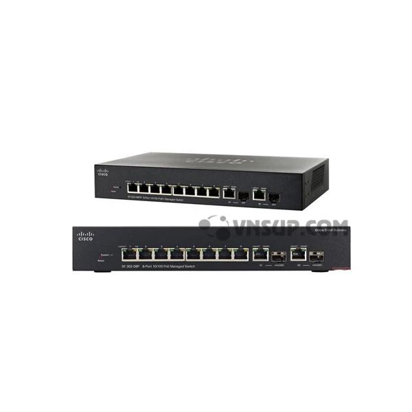 Switch POE Cisco SF302-08PP-K9
